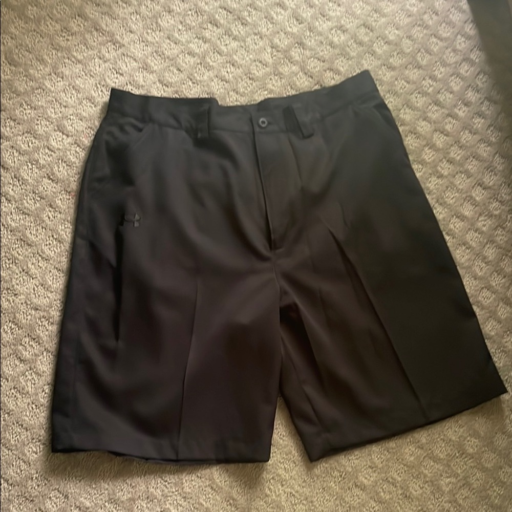 Under Armour Men's Black Athletic Shorts